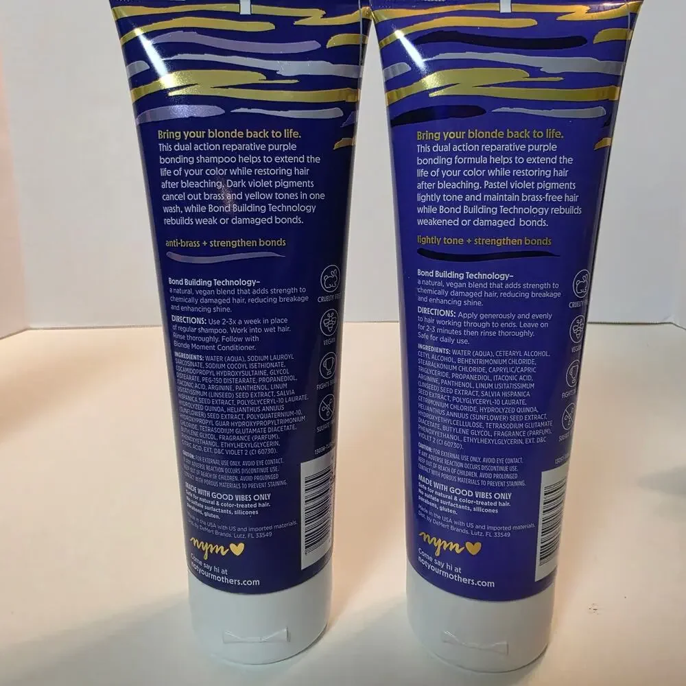 Not Your Mother’s Blonde Moment Purple Bonding Shampoo & Conditioner 4-Pc Set